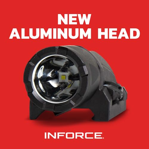 Inforce Gen 3 WML White Light with 450 Lumens & Focused Beam (Black)