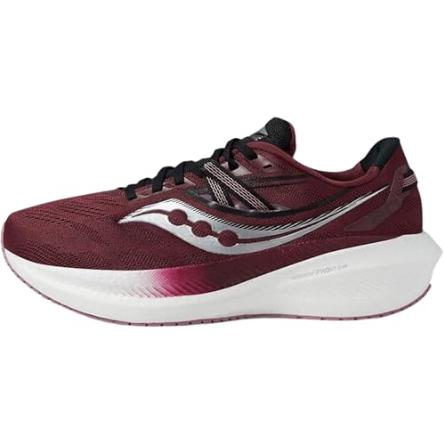 Saucony Women's Triumph 20 Running Sneakers - Sundown Rose, Size 11