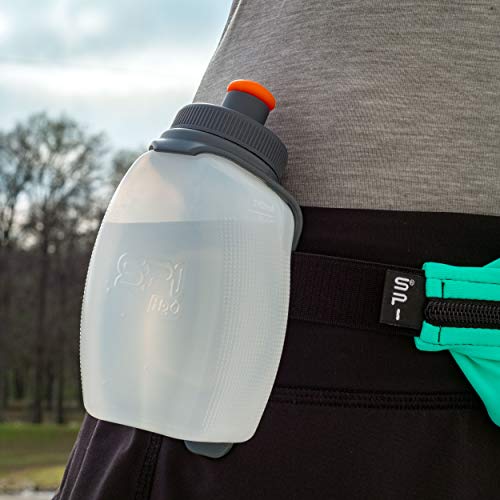 SPIbelt Water Bottle 8oz BPA-Free Hydration Pack for Running & Fitness - Pack of 2 - 236.59 ml