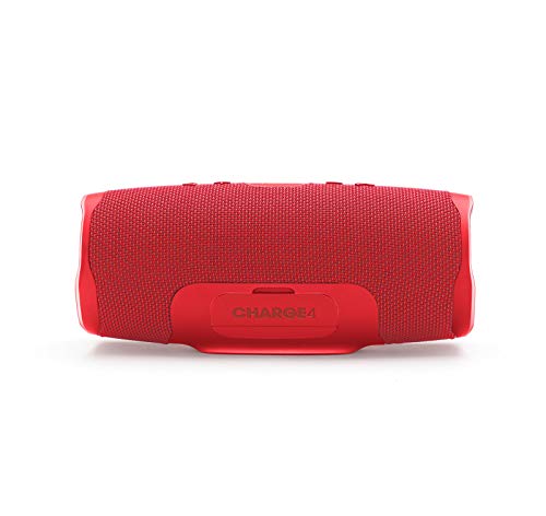 JBL Charge 4 Waterproof Portable Bluetooth Speaker - Red (Speakers Only)