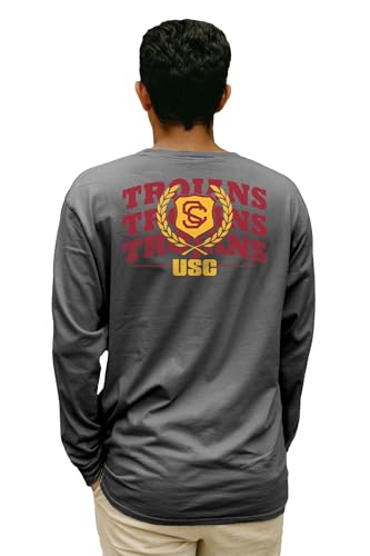 USC Trojans Long Sleeve T-Shirt - NCAA Officially Licensed Team Colors Medium