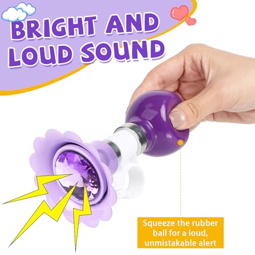 Kids Bike Horn with Flower Design and Loud Sound - Child Safety Bell