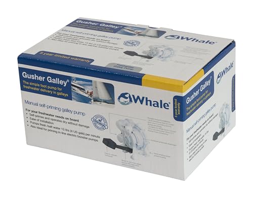Foot Operated Freshwater Galley Pump - Up to 4 GPM, Right Side Lever