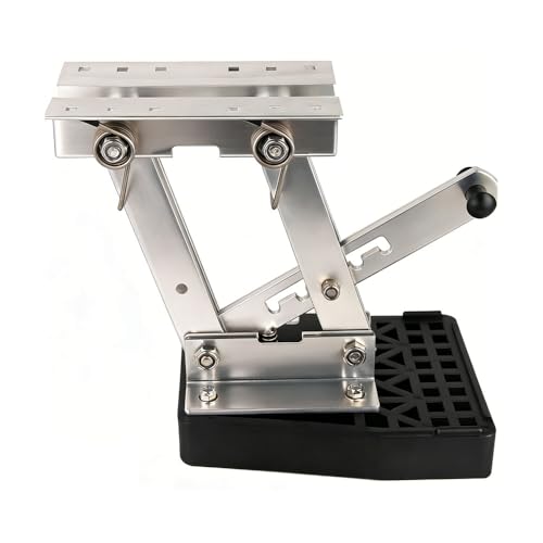 Mojiate 2 Stroke Outboard Motor Support Bracket 7.5-20 HP Aluminum Marine Engine Mount