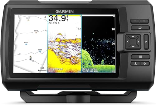 Garmin Striker Vivid 7cv Fishfinder with CHIRP Sonar & GPS - 7-inch Color Display