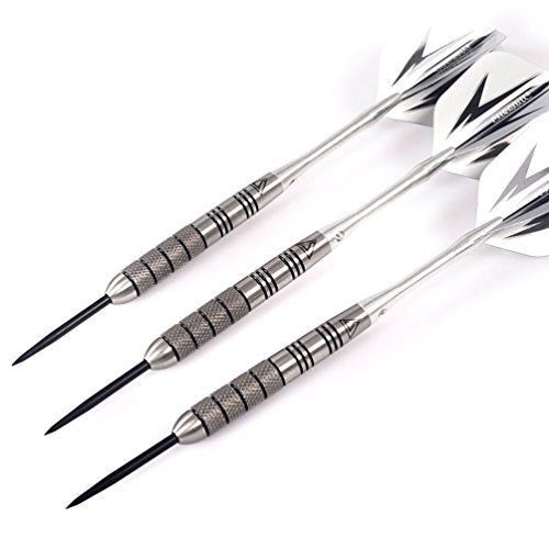 CUESOUL Professional Tungsten Steel Tip Darts with Deluxe Case - 30g, Luxury Variation