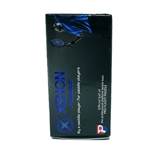 X Xenon Platform Tennis Balls - Dozen (12 Balls) Bright Yellow, Official Tour Quality