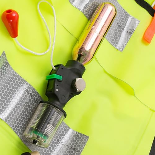 CO2 Rearming Kit for Inflatable Life Jackets - 33 Gram Cylinder, 2 Pack