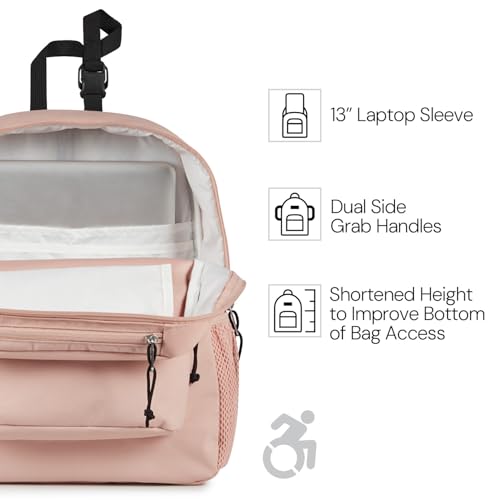 JanSport Adaptive Wheelchair Backpack with Bows - Mobility & Accessibility