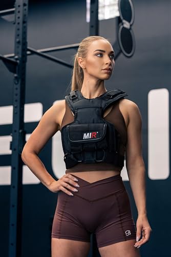 Weighted Vest 10lbs - Solid Iron Weights for Fitness & Training - Variation of THIS listing