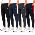 Kids Athletic Jogging Pants 4-Pack - Indigo/Grey, Sizes 14-16