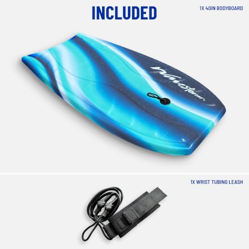 WaveStorm 40" Foam Bodyboard TRQ - Light, Buoyant, Performance Wave Riding