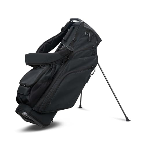 OGIO Golf Woode Hybrid Stand Bag Black - 8-Way Top, Drop Top Technology