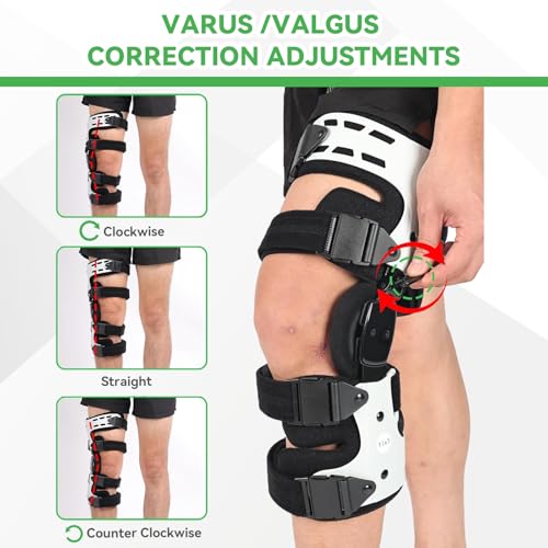 Orthomen OA Unloader Knee Brace for Osteoarthritis - Left Side