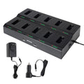 Retevis RT22 Walkie Talkie Charger 10-Way Multi-Unit Charging Station - 1 Pack