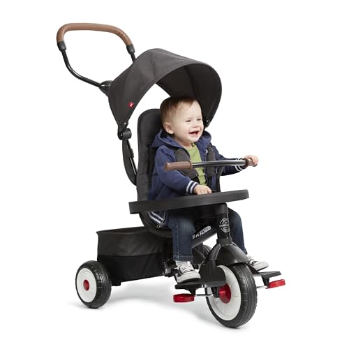 Radio Flyer City 4-in-1 Stroll 'N Trike for 1-5 Year Olds - Black (Variation)