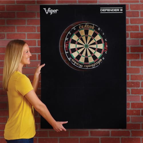 Viper Defender III Extended Length Dartboard Surround Wall Protector,