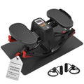 U-Track Low-Impact Exercise Stepper with Resistance Bands & Massage Pedals