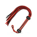 Red Horse Riding Crop Whip for Horses Training Faux Leather 23 Inch - Variation of THIS listing
