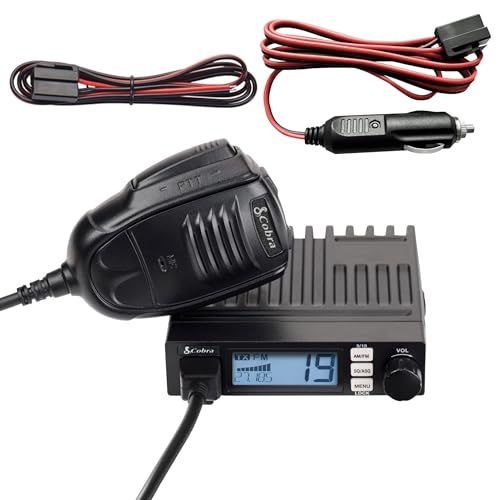 Cobra 19 MINI AM/FM CB Radio - Compact Dual-Mode 40 Channel Handheld