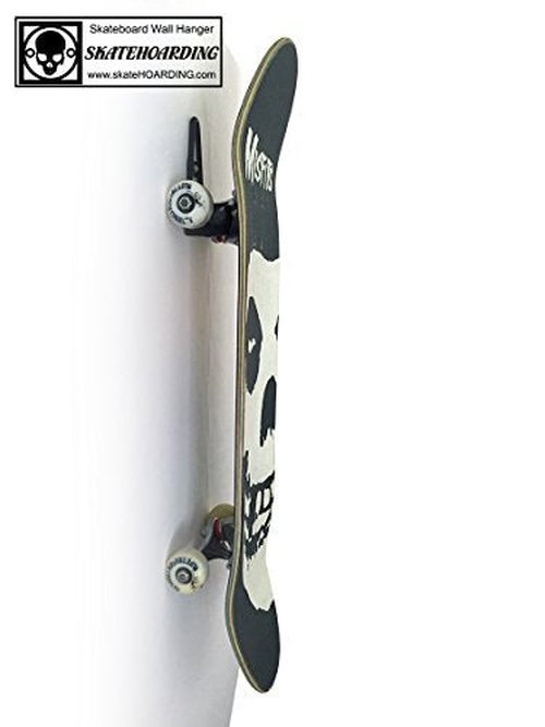 Grab & Go Skateboard Longboard Wall Hanger Storage Mount Rack