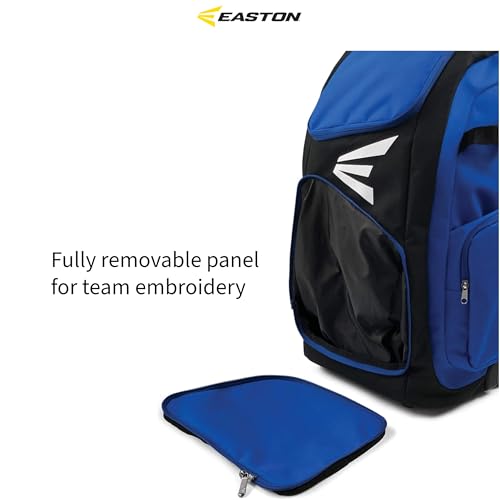 Easton Black Traveler Stand-Up Wheeled Baseball Equipment Bag - Multi-Color