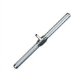 Body-Solid Tools (MB022A) Aluminum Revolving Straight Bar Attachment for Cable Machines, Triceps Pulldown and Arm Pullovers (Chrome)
