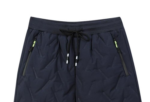 HONCAN Boy's Winter Snow Pants Sherpa Lined Sweatpants Thicken Warm Fleece Pants Sports Jogger Pants(518-D.Blue14)