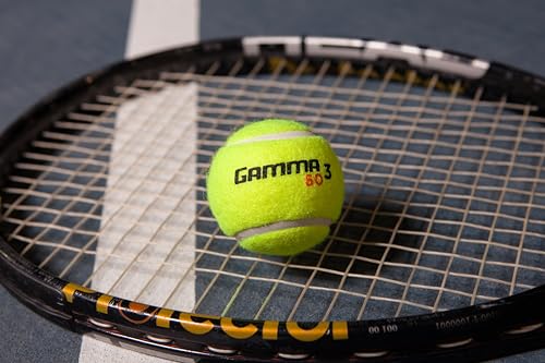 GAMMA Orange Dot 60 & Green Dot 78 Low-Compression Tennis Balls for Kids & Beginners - 48 Pack