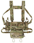 KRYDEX Micro Chest Rig MC with 5.56/7.62 Magazine Holders & Modular Pouches