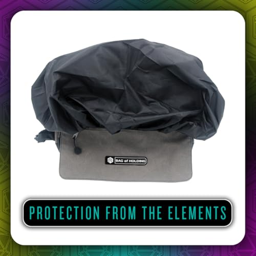 Rollacrit Bag of Holding Canvas Messenger Bag for Dice, Books, Miniatures & Laptop
