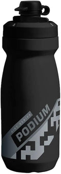 CamelBak Podium Dirt Series Water Bottle - 21oz Squeeze Design for Mountain Biking - Black