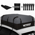 Wildroad 25 Cu Ft Waterproof Rooftop Cargo Bag Black - Anti-Tear 600D Fabric