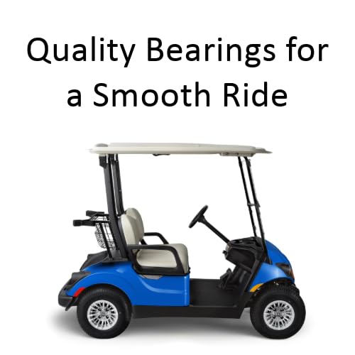 REPLACEMENTKITS.COM Yamaha Golf Cart G29 Electric Gas Rear Axle Bearing JW1-F2176-00-00 Equivalent