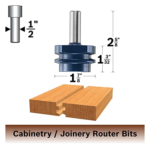 Bosch 84505M Carbide Reversible Glue Joint Router Bit 1-7/8" x 1-3/32"