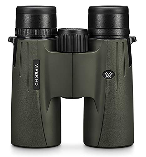 Vortex Viper HD Roof Prism Binoculars 10x42 - Green, Waterproof, Compact