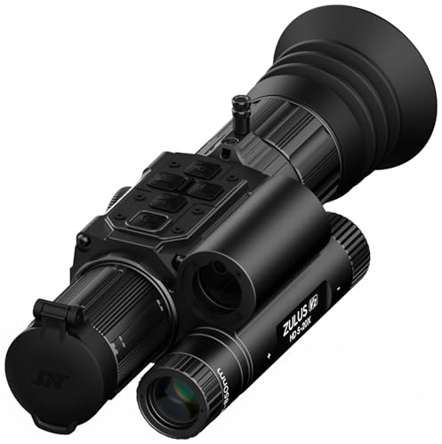 Digital Night Vision Scope with Infrared Laser Rangefinder & Ballistic Calculator V2 5-20X