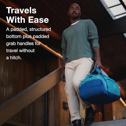 Osprey Daylite 45L Duffel Backpack - Versatile Travel & Gym Bag, Black