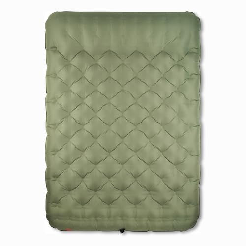 Kelty Sea Spray Kush Queen Air Bed with Battery Pump PVC-Free Camping Mattress