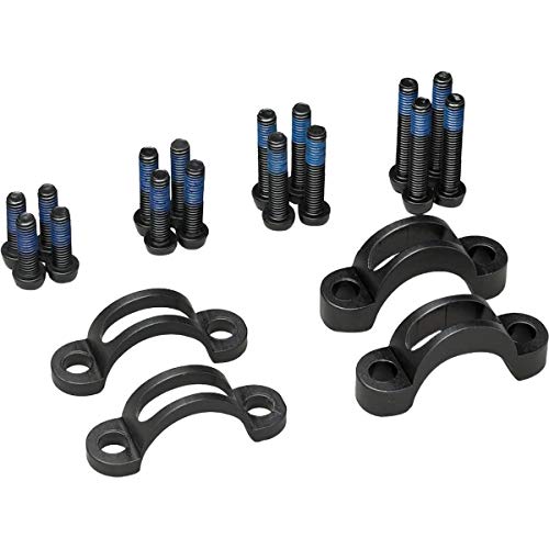 Profile Designs Aerobar Bracket Riser Kit 50mm Black for Cycling