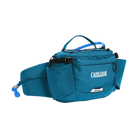 CamelBak M.U.L.E. 5 Waist Pack Hydration Belt Moroccan Blue for Mountain & Gravel Biking
