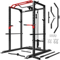 JELENS S11 Power Cage with 2000LB Capacity and Multi-Function Home Gym Rack