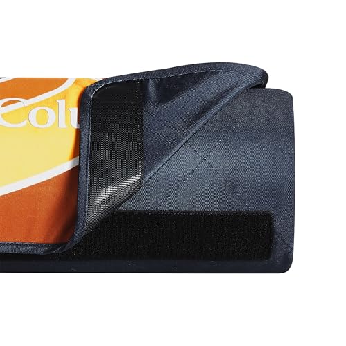Sun Trek Columbia Packable Down Alternative Throw Blanket 50x60 Black Taupe