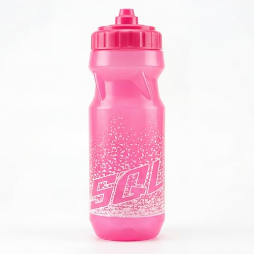 Pink 20oz Cycling Water Bottle - Ultra-Lightweight, Leak-Proof, BPA-Free