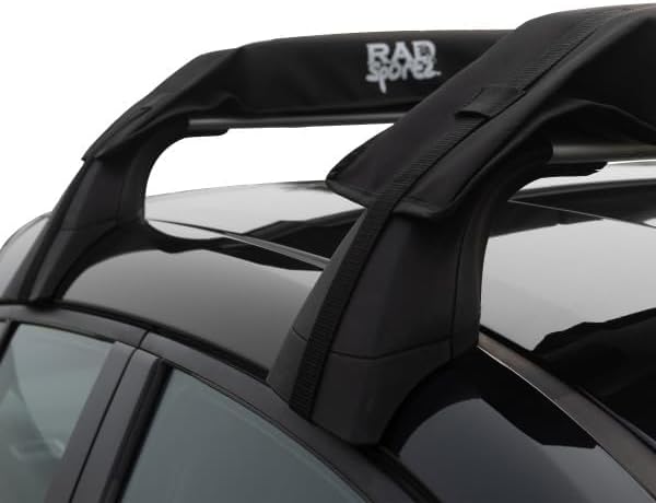 RAD Sportz Kayak Roof Rack - Universal Quick Loop Straps & Protective Pads - Fits Canoe, SUP, Surfboard