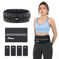ZELUS Adjustable Weighted Belt for Men & Women, 8lb, Black, Medium (31.5-46.5")