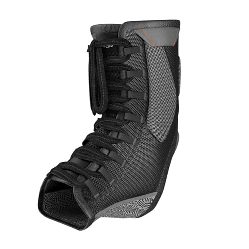 Shock Doctor 849 Ultra Gel Lace Ankle Support Brace Black Large