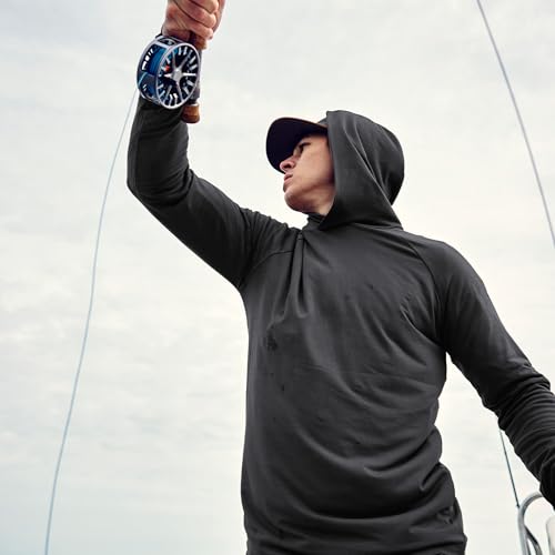 Free Fly Men's Flex Hoodie Medium Black Sand - Comfortable Athletic Wear