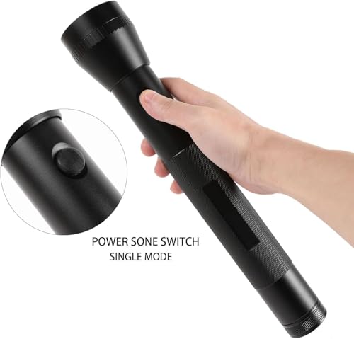 9 Pack Heavy Duty D Cell LED Flashlights - High Lumens, Rugged Aluminum Body for Camping & Outdoors - Variation 9