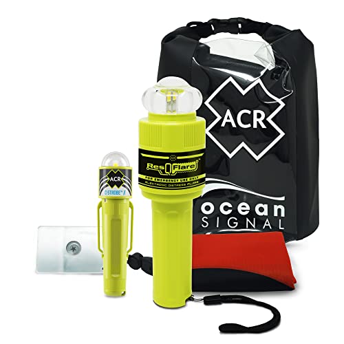 ACR ResQFlare Marine Electronic Boat Flare - USCG Compliant Emergency Signal